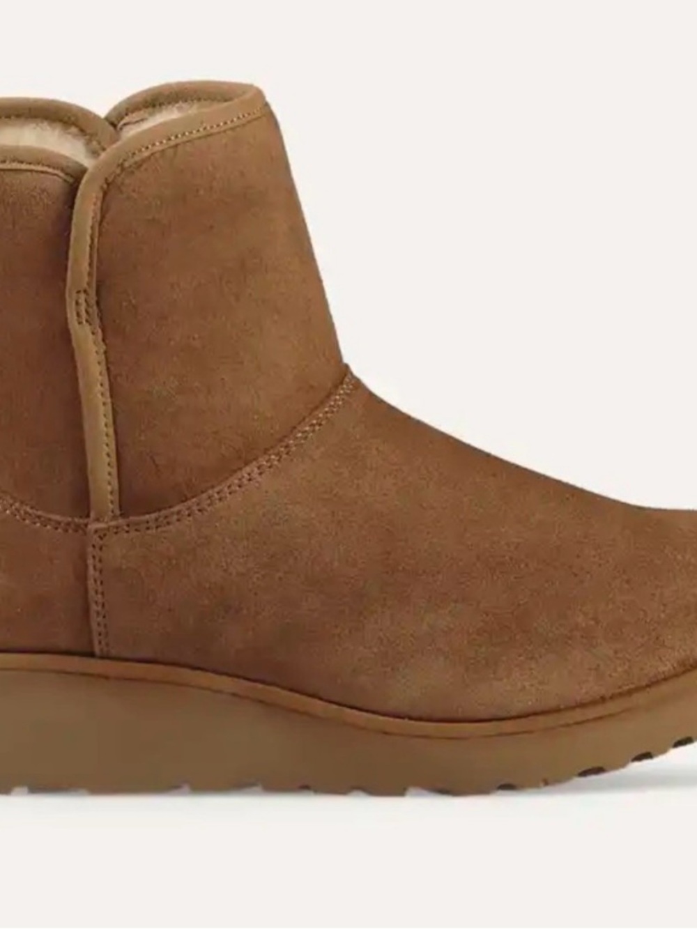 Ugg Women's Kristen wedge ankle boot with Shearling Lining
